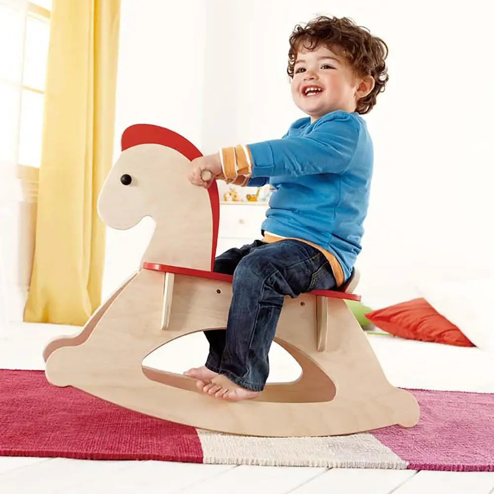 

Custom Newest Sell Brand High Quality Wooden Rocking Horse Toy