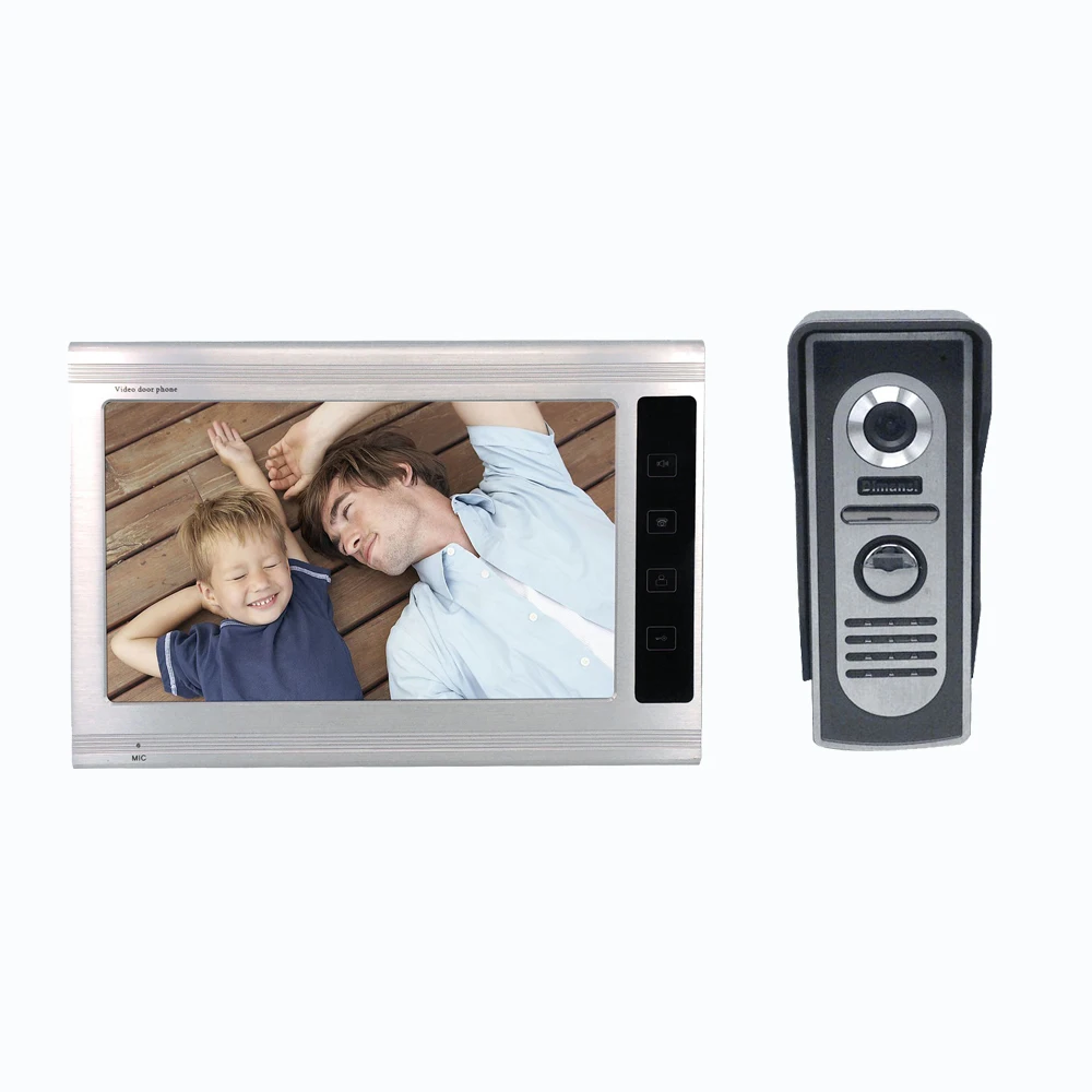 New products 9 inch color wired video door intercom for monitoring