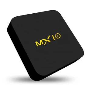 Best Quality RK3328 Android MX10 TV Box Digital Satellite Receiver Smart Tv 4K HD Media Player TV Box
