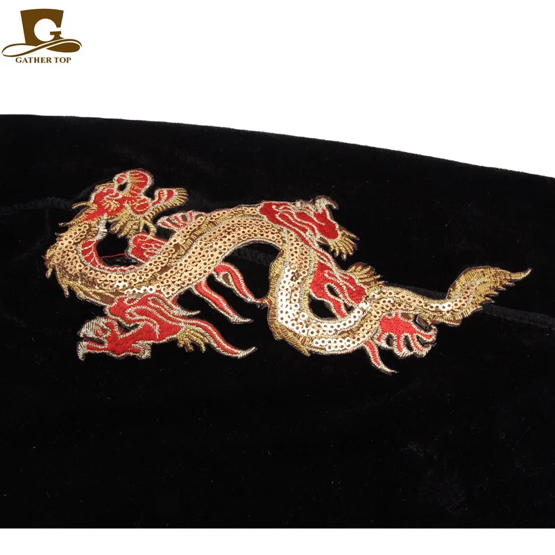 Wholesale Amazon Hot Sale Turban China Fashion Pattern Dragon Headwrap Du Rag Doo Rag Velvet ...