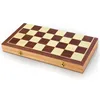 Custom Design Wooden Chess Board Chess Pieces Education 3 in 1 chess backgammon set