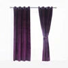 New Product Ideas 2019 Living Room Sets Purple Velvet Simple Elegant Curtain, Wholesale Dressing Room Window Curtains Bedroom/