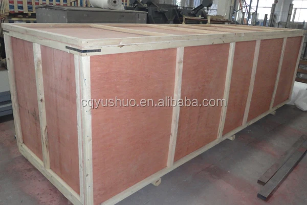 door in wooden case package