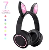 Bluetooth headset Earphone Mega Bass Wireless Handsfree Headset with LED