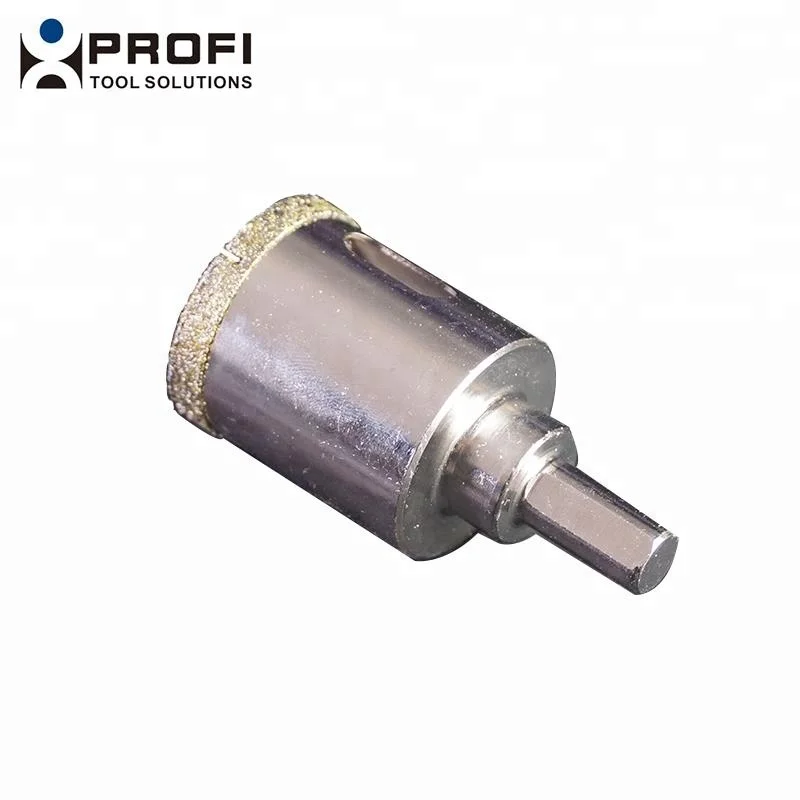 
Electro-plated diamond hole saw for tile, ceramic, glass drilling 