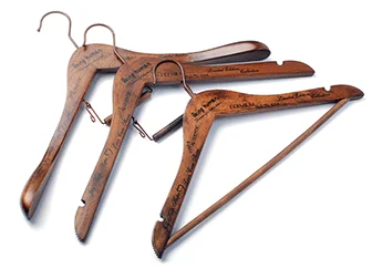 Top100 Alibaba China Brand Wooden Hanger of Clothes