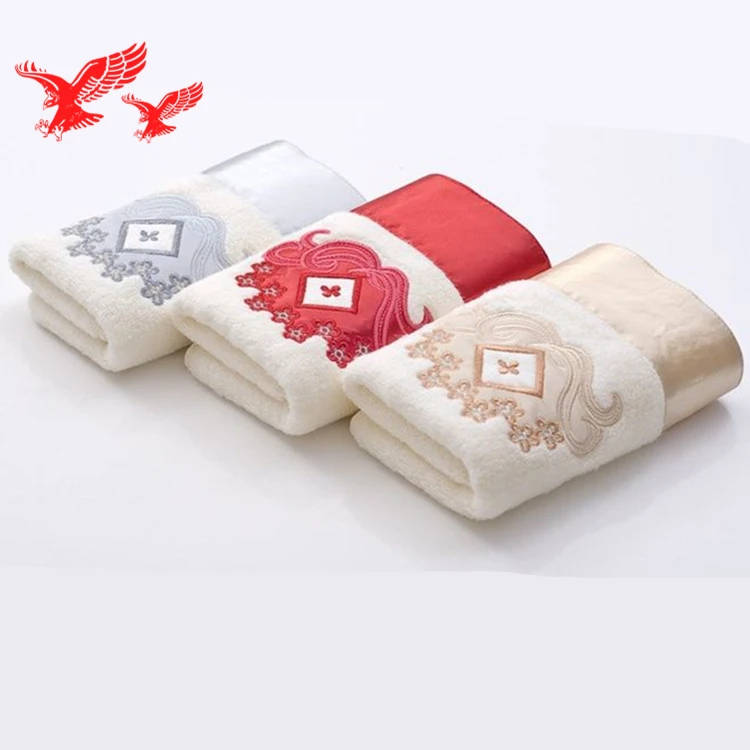 Brodé Personnalisé Serviette ou ensemble avec un nom-Variété Couleurs