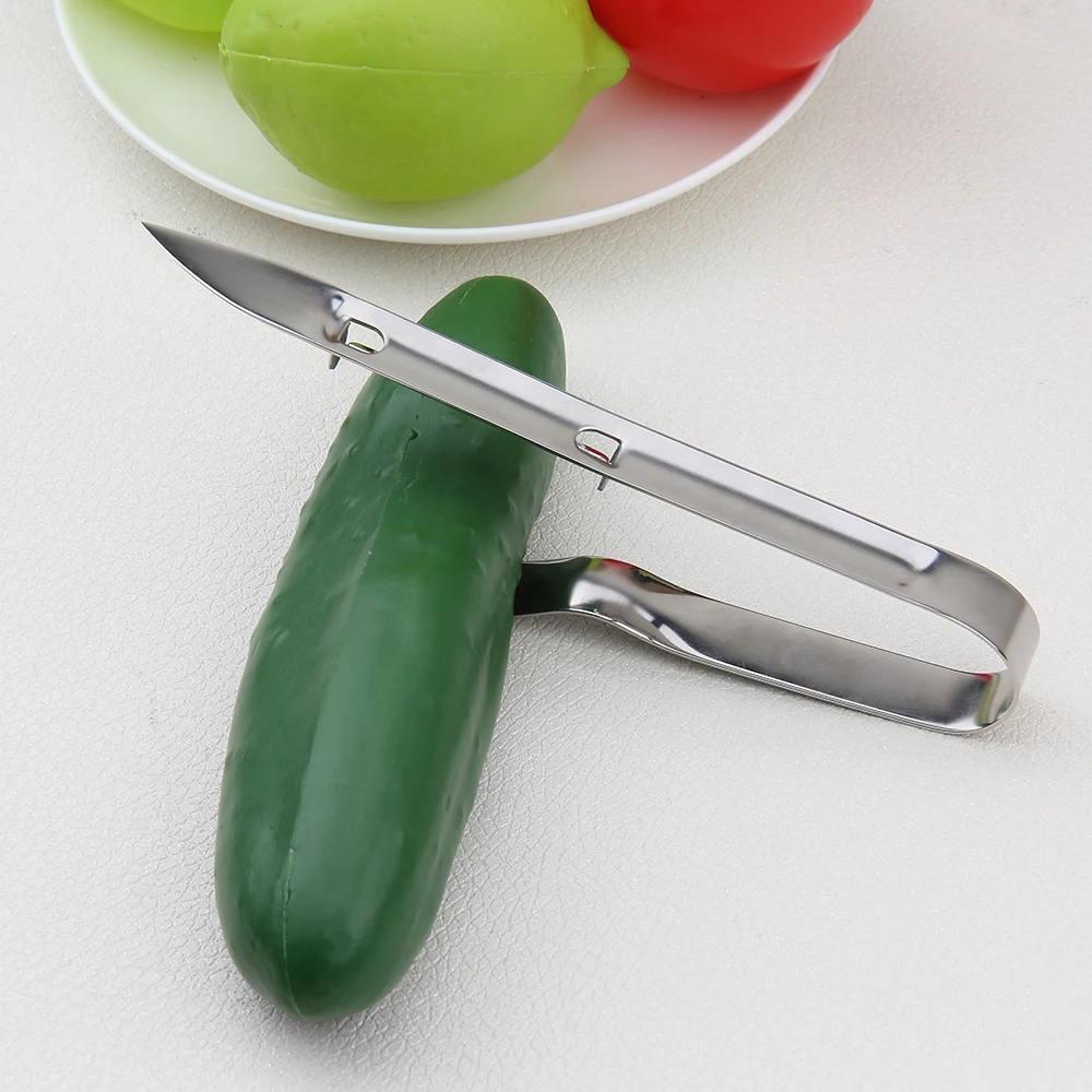 Heavy Duty Stainless Steel Swivel Vegetable Peeler for Kitchen