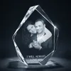 3D Laser Small Prestige Shape Crystal Photo engraving cube MH-TF078