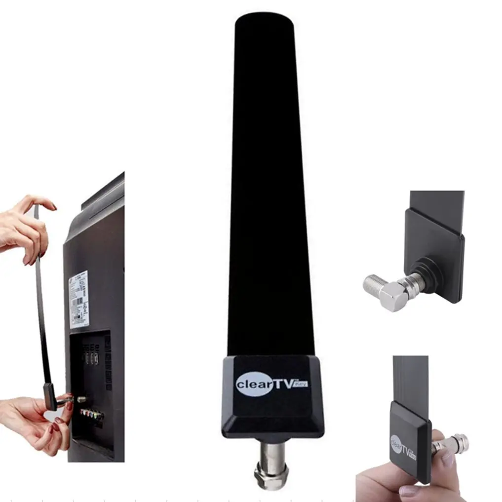 Clear TV Key Digital Indoor Antenna Stick HDTV Signal Receiver Antena Full 1080p HD