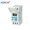 Photovoltaic solar street lamps controller/ Din Rail mounting Programmable periodic timer/weekly programmable timer in pa system