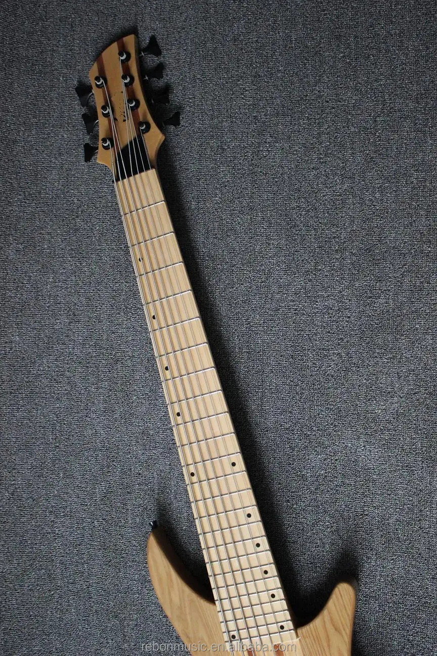 潍坊rebon 7 弦颈通过身体电动低音吉他