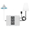 900 1800 2100 Lintratek TriBand Cell Phone Booster Repeater with AGC wifi repeater long range repetidor de sinal da internet