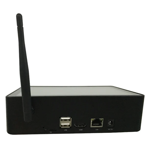 

Touch screen 7inch Mini PC for office display use, Black