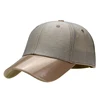 pink shinny pu with small dot cotton fabric baseball cap fashion spring summer ladys hat