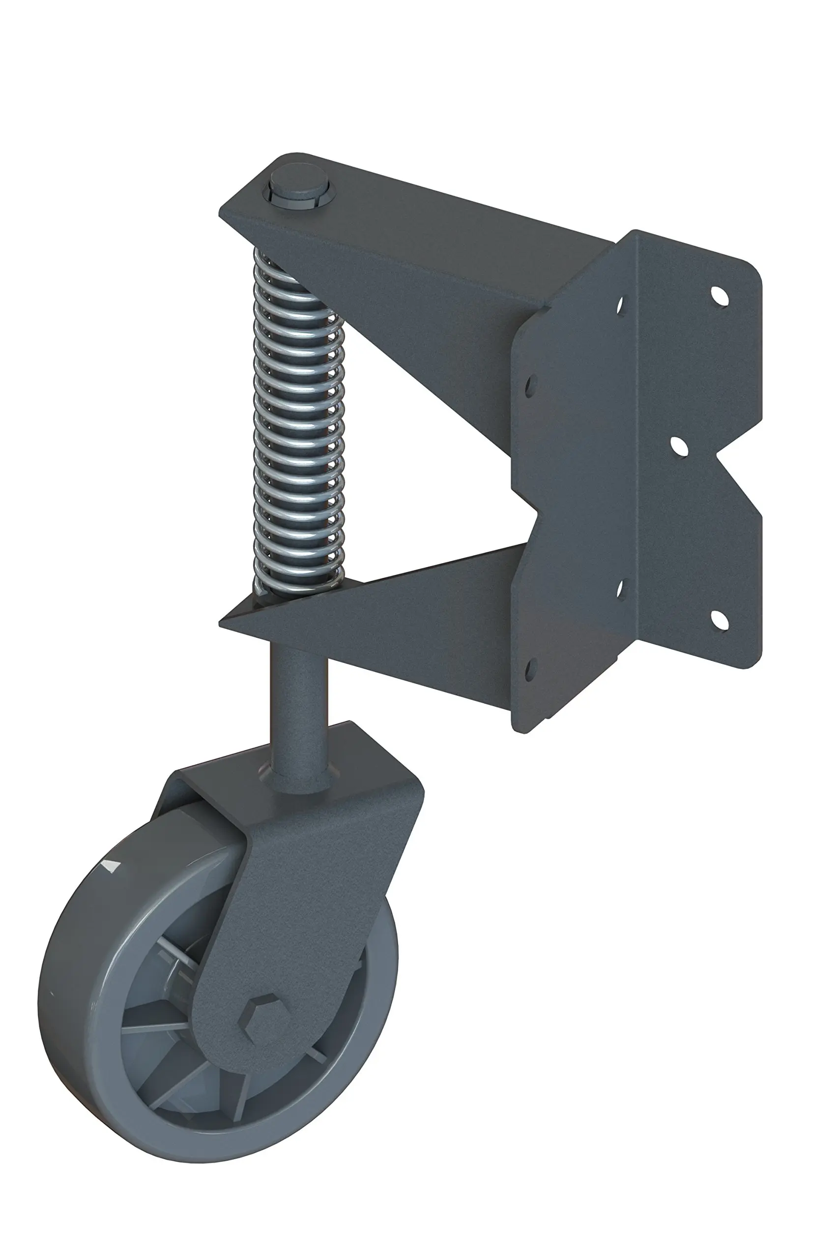 Black Stainless Steel Gate Wheel for Large and Heavy Gates | GW1-SS-BK