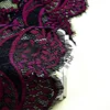 2018 flower design voile embroidery fabric african lace embroidery fabric
