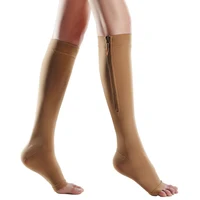 

Customized medical compression anti-embolism stockings with zipper