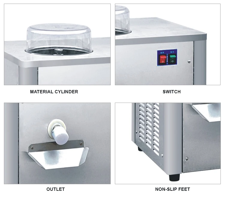 Bq105 Countertop Commercial Hard Ice Cream Machine Made In China Buy