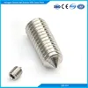 DIN914 Hexagon Socket Set Screws With Cone Point A2 A4 Stainless Steel Fasteners Supplier