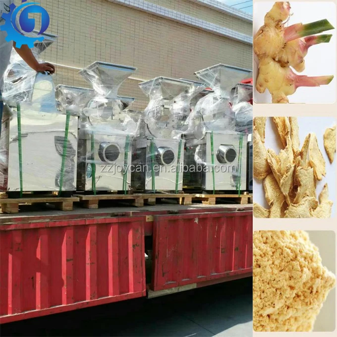 Dried Moringa Leaf Grinding Machine Curry Powder Making Machine Garlic