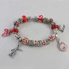 Online Wholesale Red 1913 Charm Delta Sigma Theta Founders Day Crest Bracelet