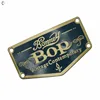 Brass Metal Stamping Decorative Name Plaque Plate