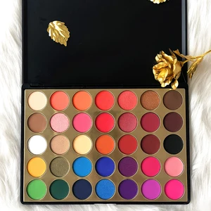 1PCS OEM ODM Wholesale matte eyeshadow 35 color private label customized eye shadow palette