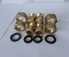 Water meters fittings, water meter pipe nuts with low price