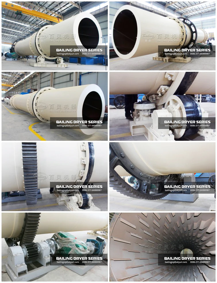 drum dryer, rotary dryer, revolving dryer