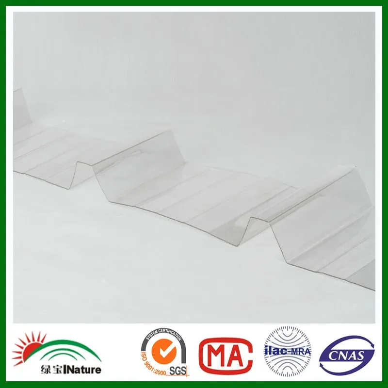 Factory 0 8mm 1mm 1 2mm Polycarbonate Plastic Corrugated Plastic Sheet