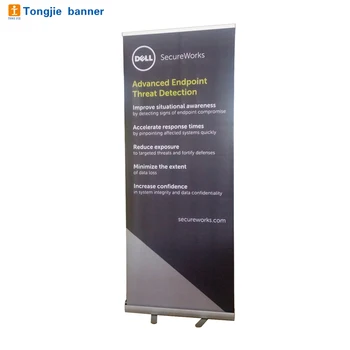 Adjustable 80 X 200 Size Aluminum Roll Up Banner Stand 