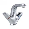 MYNAH Contemporary dual handle wash basin faucet, bathroom copper basin spouts mixer tap