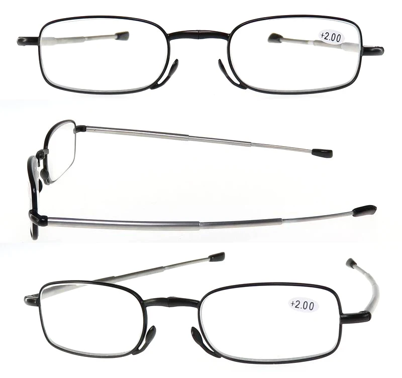 Classic Metal Folding Pocket Reading Glasses - Buy Magnivision Folding ...