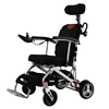 Aluminum Folded Power Wheelchair High Backrest Wheelchair