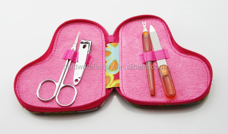 Wholesales Lovely Cute Mini Manicure Set Favors Cute Manicure Pedicure