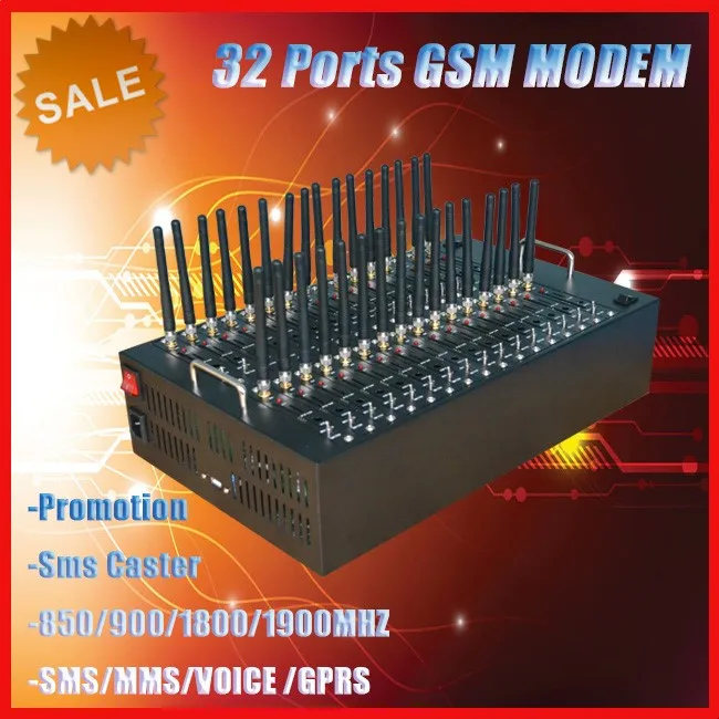 32 ports modem