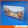Children plastic automatic toothpaste dispenser & toothbrush holder