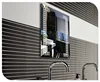 2018 new styles smart and bright wall mounted led light backlit touch switch bathroom mirror