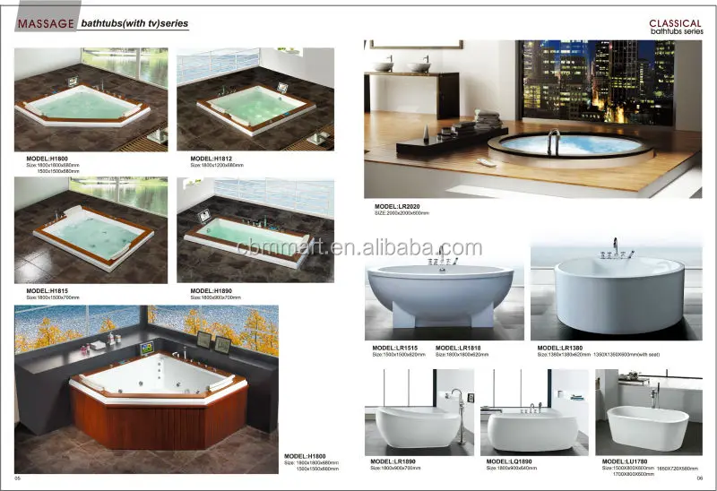 Corner bathtub whirlpool massage bathtub for old people and disabled people walk in bathtub