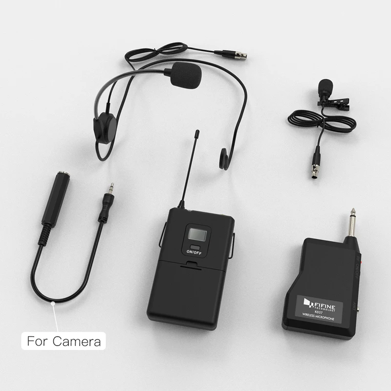 

Fifine Micrfono Inalmbrico Clip On Mic Wireless Lavalier Lapel Microphone For Teacher, N/a