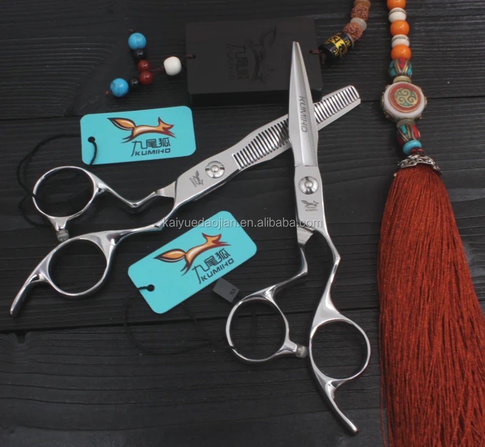 

SSB-60 professional hairdressing scissors 9cr material with S type handle, Sliver