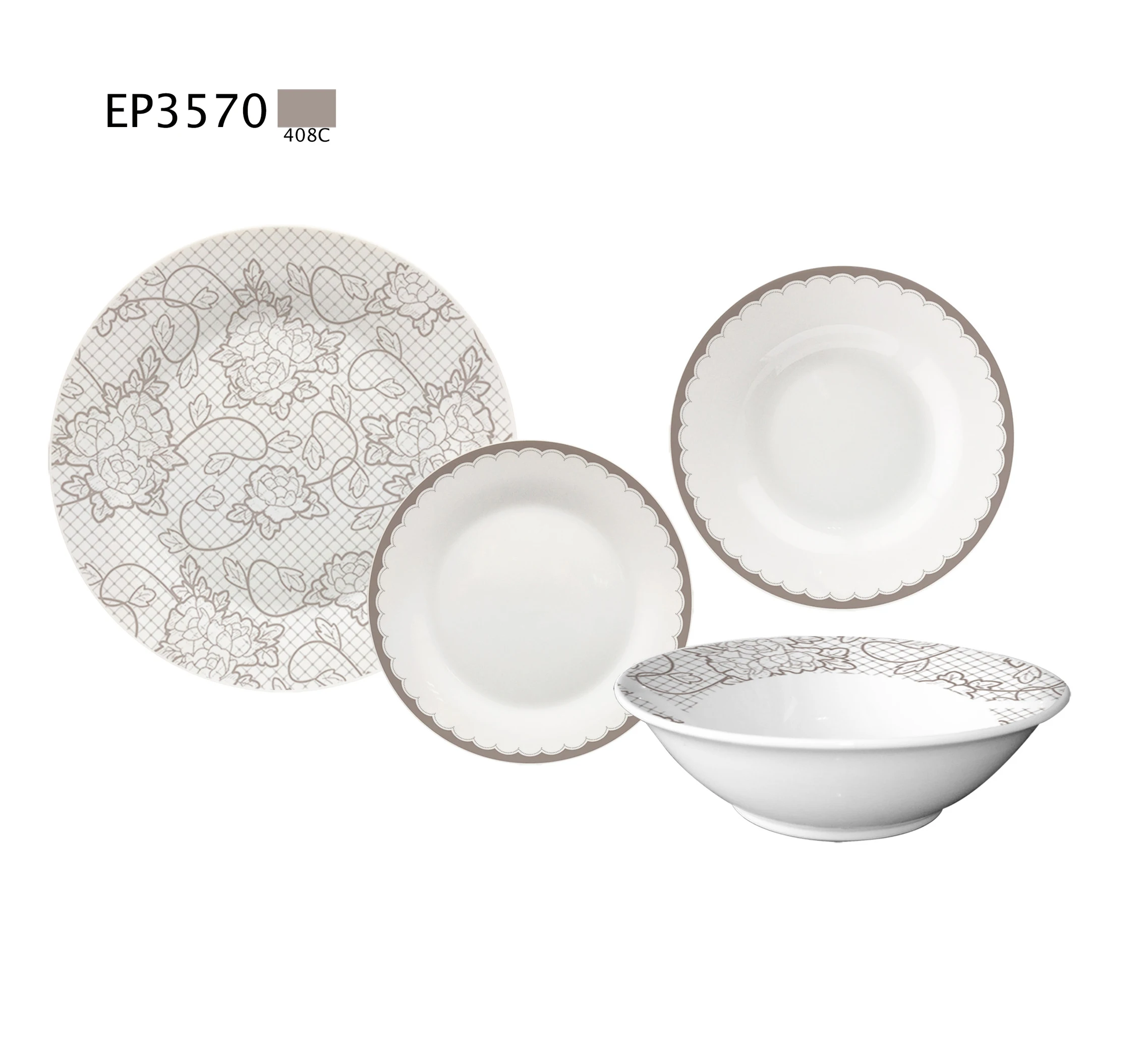 luxury plates and bowls