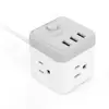 5V/3A output USB Universal Travel Extension Socket with Switch Control and Led Indicator Desktop Power Strip