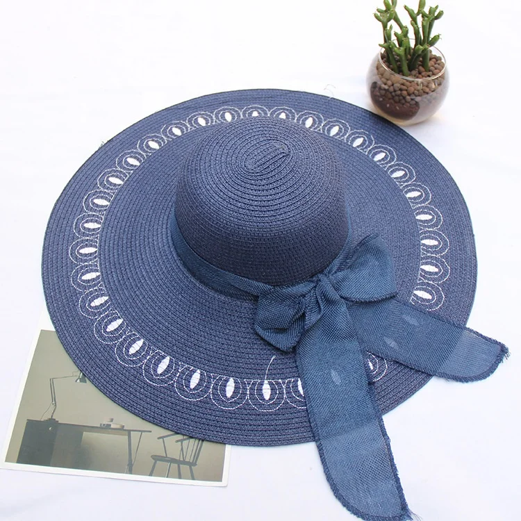 personalized floppy beach hat