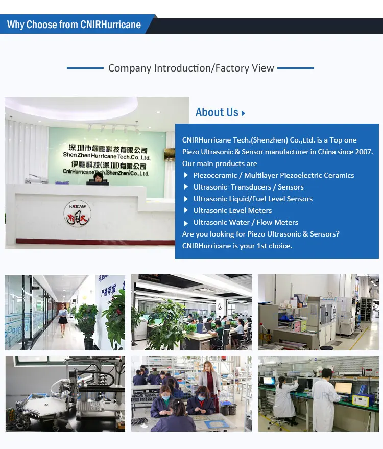 Why Choose 2MHZ mounted outside Ultrasonic fuel level meter transducer from CNIRHurricane