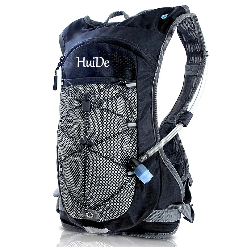 

2L Hydration Pack Bladder - High Flow Bite Valve Hydration Backpack with Anti-Microbial Technology, As picture or customized color