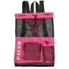 Customized Big Sport Mesh Drawstring Swim Bag