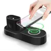 4-in-1 wireless charger for headphones watch Qi integrated Wireless Charger Dock Station Stand For iPhone 8X XS