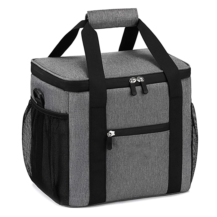 

OEM Factory Wholesale Food Delivery Bag Insulated Cooler Bag, Gray ,customized color